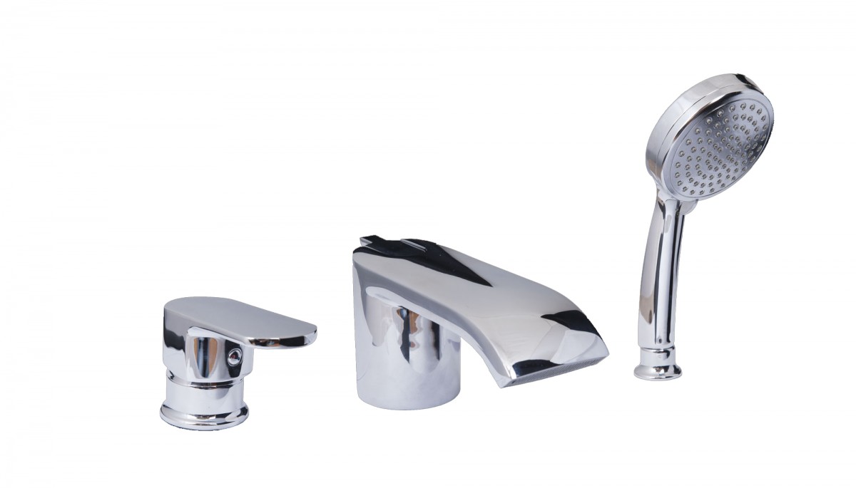 Смеситель для акриловой ванны, врезной Boheme AquaDesign, Pacifica 492