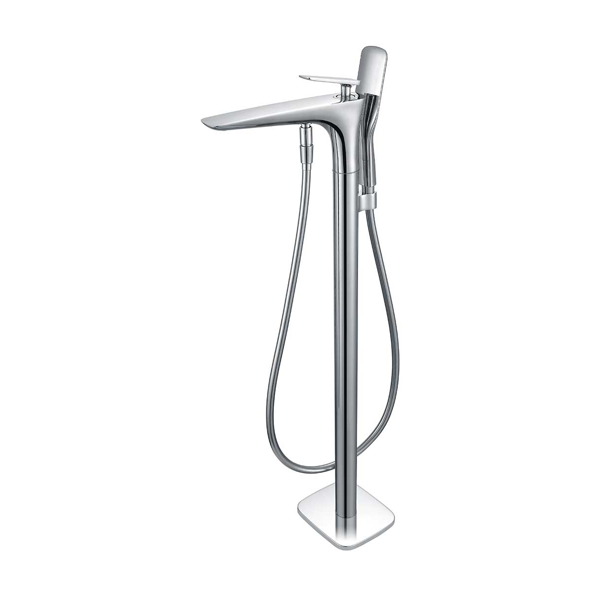 Смеситель для ванны напольный Vincea VTF-102CH