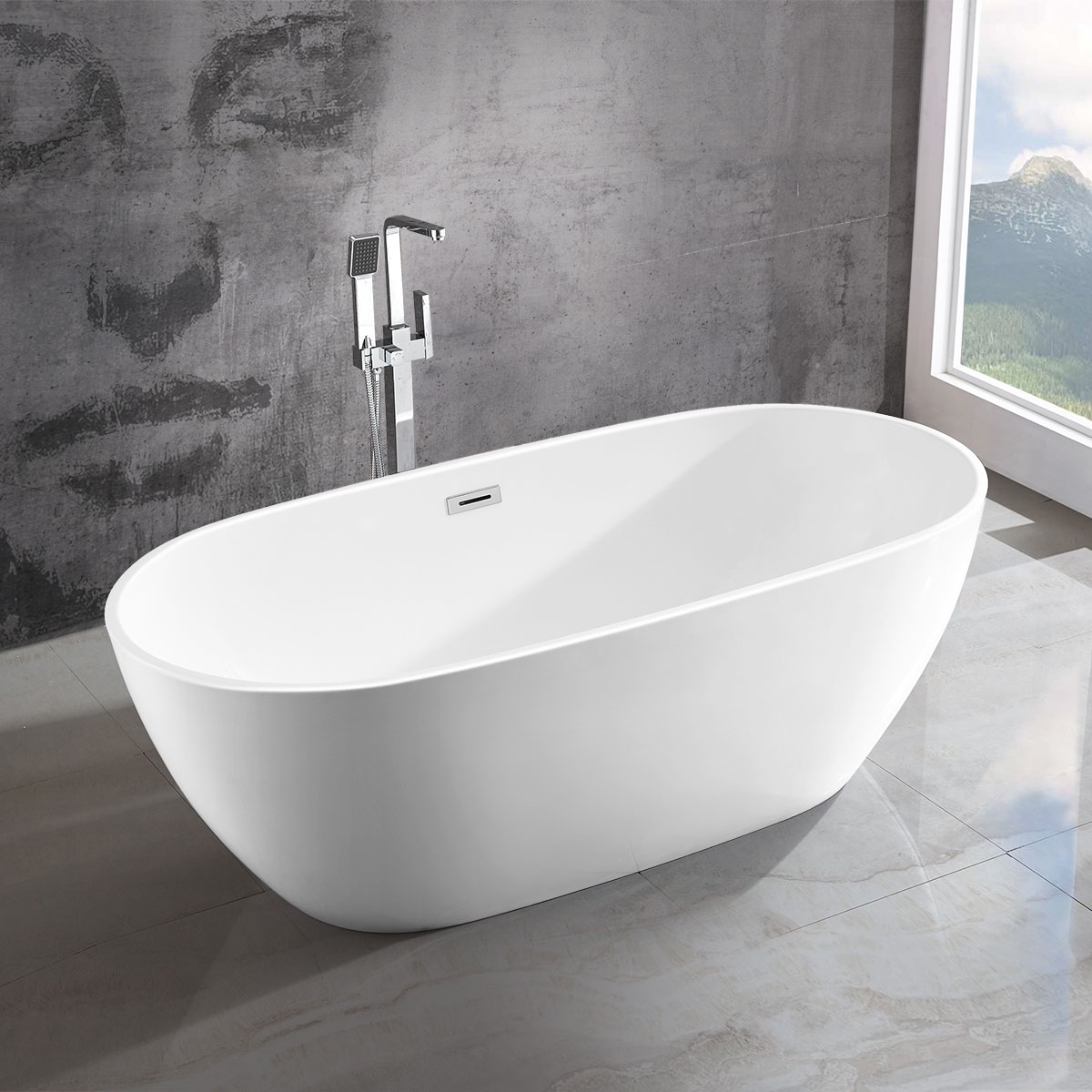 Ванна акриловая Vincea VBT-408-1700 170х81