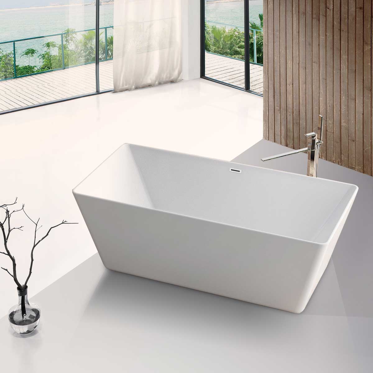Ванна акриловая Vincea VBT-106 170х75