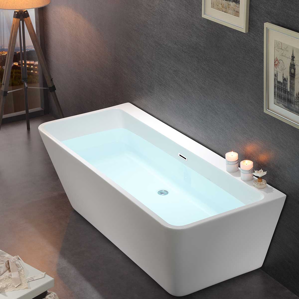 Ванна акриловая Vincea VBT-105 170х75