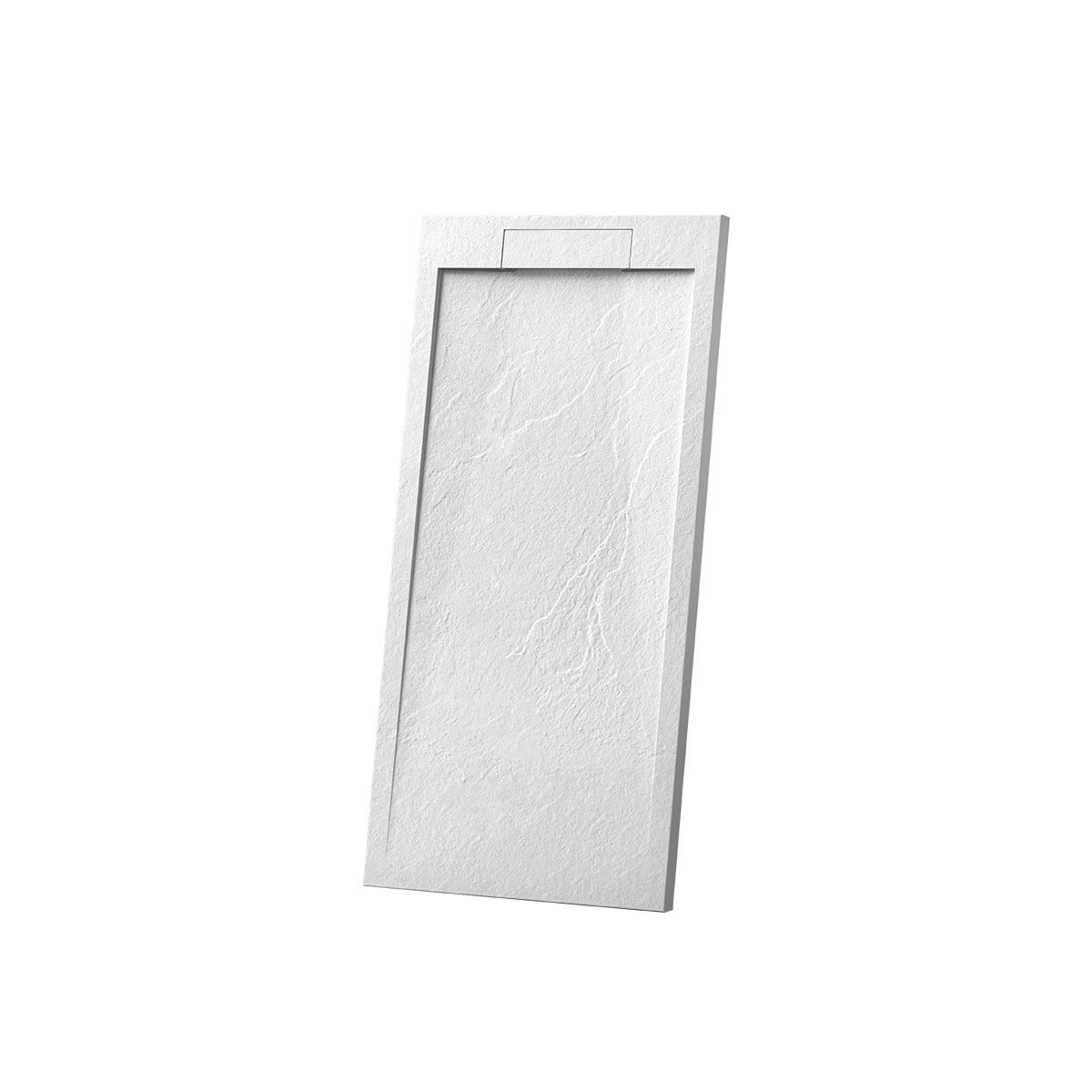 Поддон из камня Vincea VST-4SRL9012W, 120х90, белый матовый