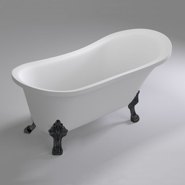 Акриловая ванна Comforty BA102BL 160х72 см