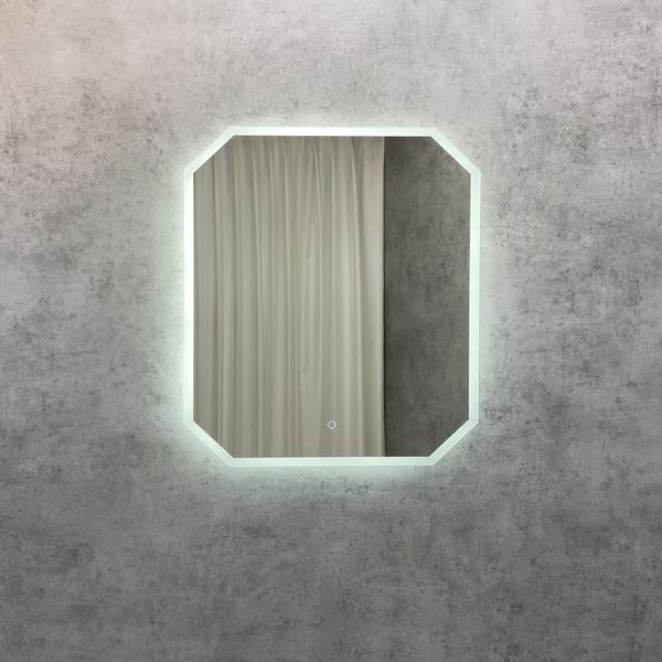 Зеркало Comforty Колеус-65 LED-подсветка, сенсор 65х80