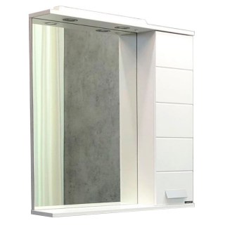 Зеркало-шкаф Comforty Модена 75М белый