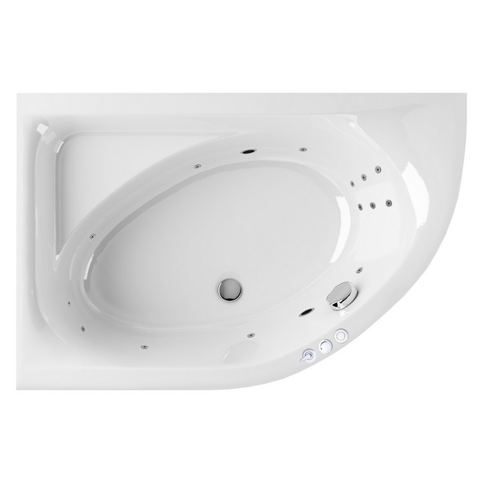 Ванна Excellent Aquarella WAEX.ARL15.SMART.CR 150x100 (левая) "Smart" (хром)
