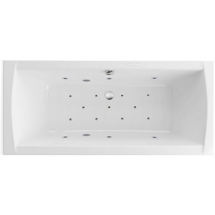 Ванна Excellent Aquaria Lux WAEX.AQU18.RELAX.CR 180x80 "Relax" (хром)