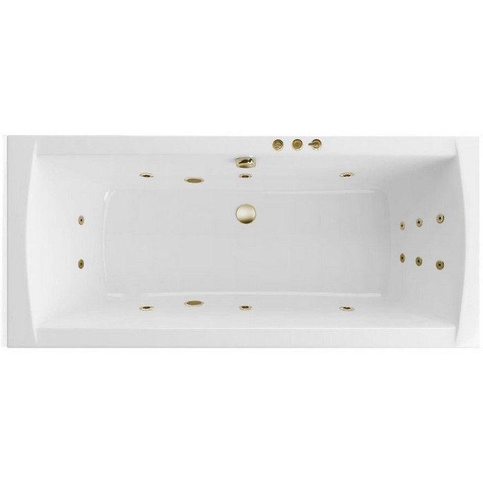 Ванна Excellent Aquaria Lux WAEX.AQU18.SMART.BR 180x80 "Smart" (бронза)