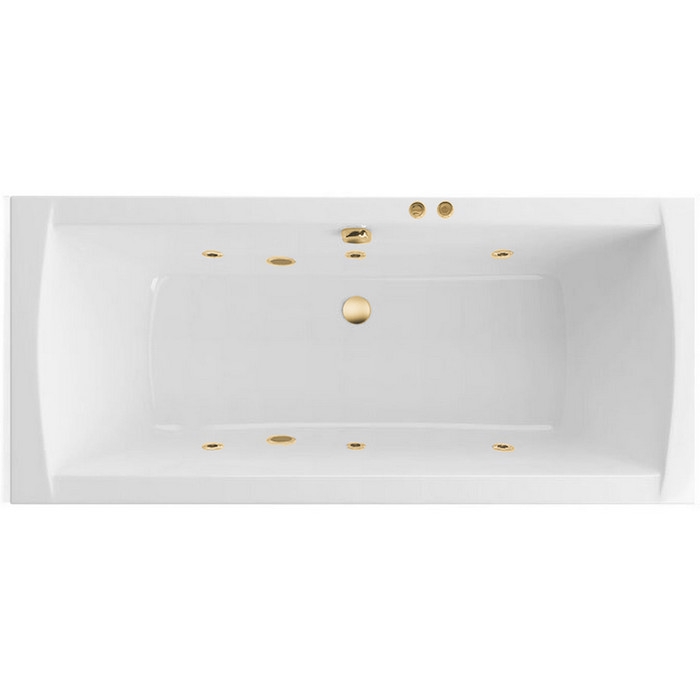 Ванна Excellent Aquaria Lux WAEX.AQU18.SOFT.GL 180x80 "Soft" (золото)