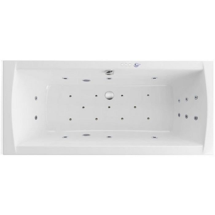 Ванна Excellent Aquaria Lux WAEX.AQU18.ULTRA.CR 180x80 "Ultra" (хром)