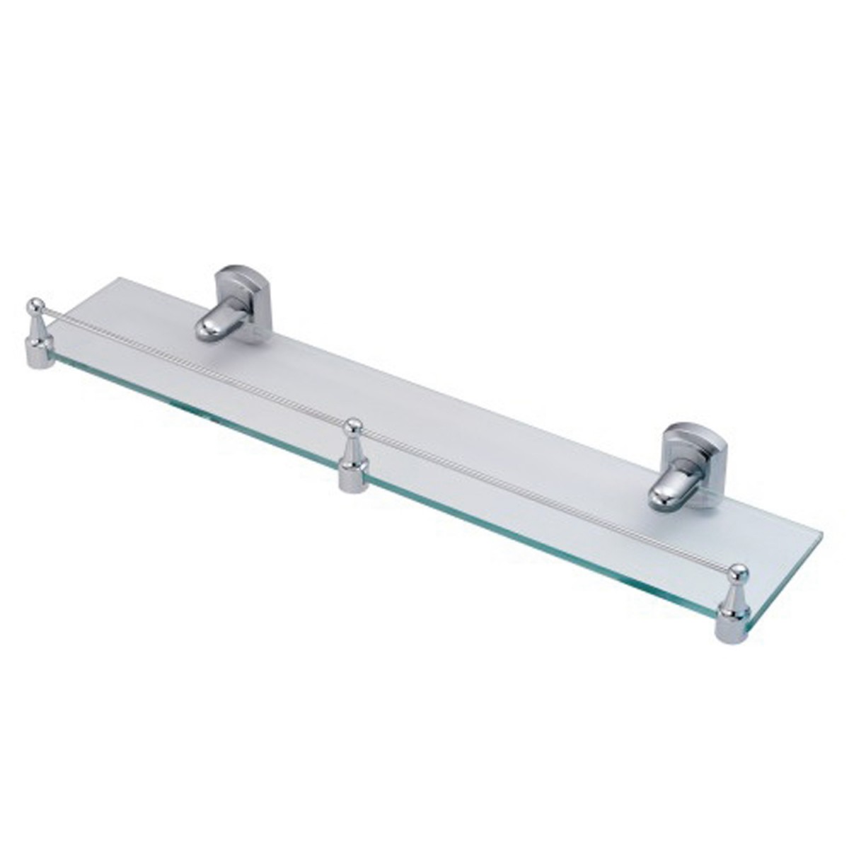 Полка стеклянная с бортиком WasserKraft Oder K-3044