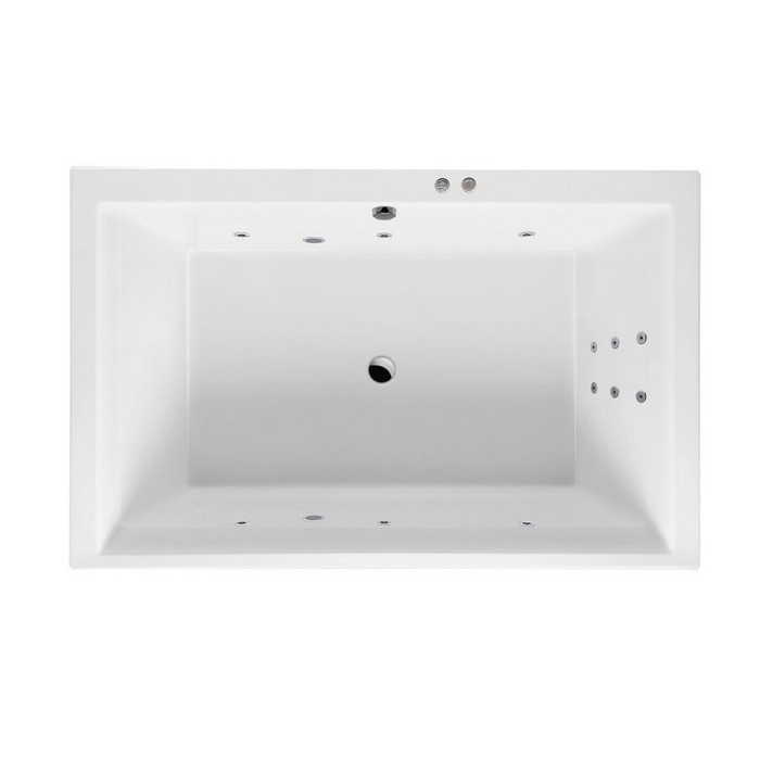 Ванна Excellent Crown Lux WAEX.CRO19.LINE.CR 190x120 "Line" (хром)
