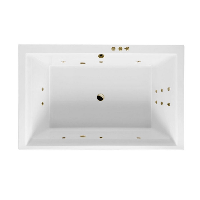Ванна Excellent Crown Lux WAEX.CRO19.SMART.BR 190x120 "Smart" (бронза)