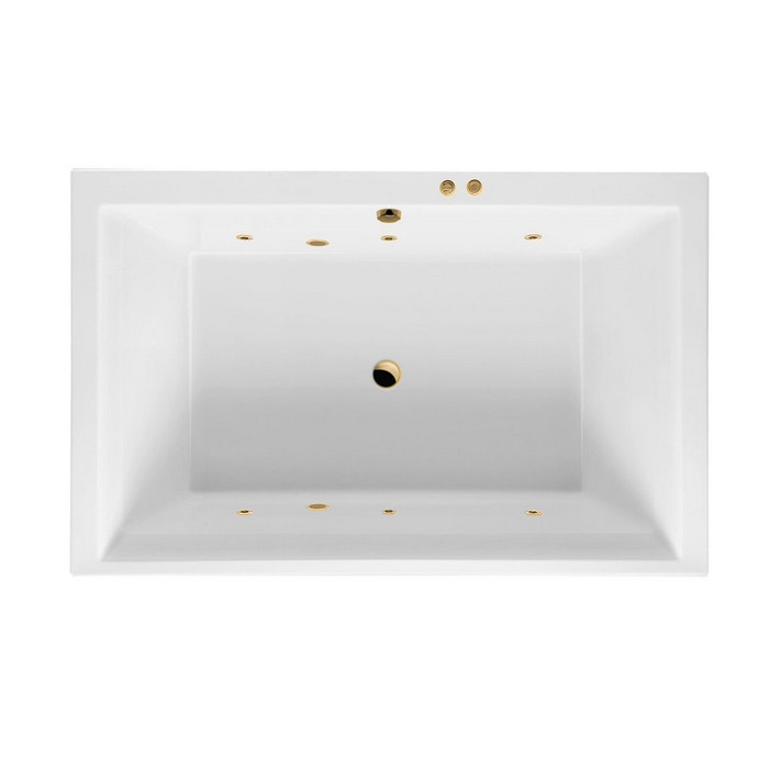 Ванна Excellent Crown Lux WAEX.CRO19.SOFT.GL 190x120 "Soft" (золото)