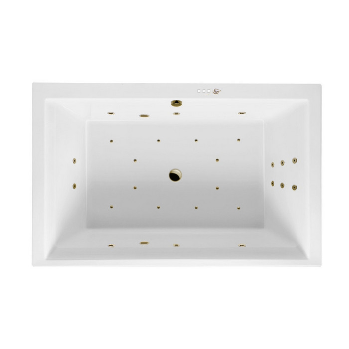 Ванна Excellent Crown Lux WAEX.CRO19.ULTRA.BR 190x120 "Ultra" (бронза)