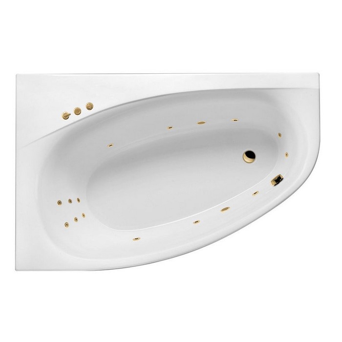 Ванна Excellent Kameleon WAEX.KML17.SMART.GL 170x110 (левая) "Smart" (золото)