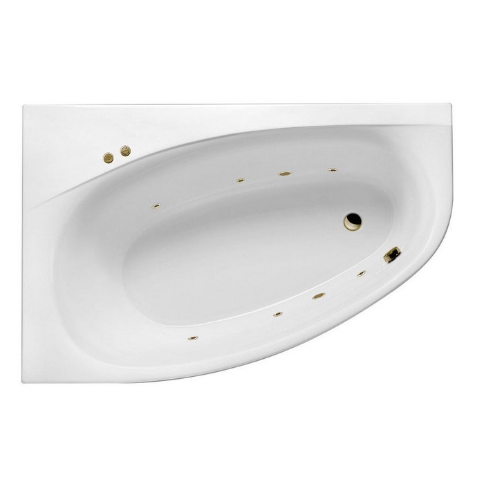 Ванна Excellent Kameleon WAEX.KML17.SOFT.BR 170x110 (левая) "Soft" (бронза)