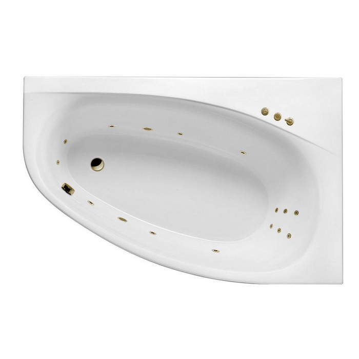 Ванна Excellent Kameleon WAEX.KMP17.SMART.BR 170x110 (правая) "Smart" (бронза)
