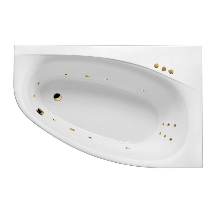 Ванна Excellent Kameleon WAEX.KMP17.SMART.GL 170x110 (правая) "Smart" (золото)