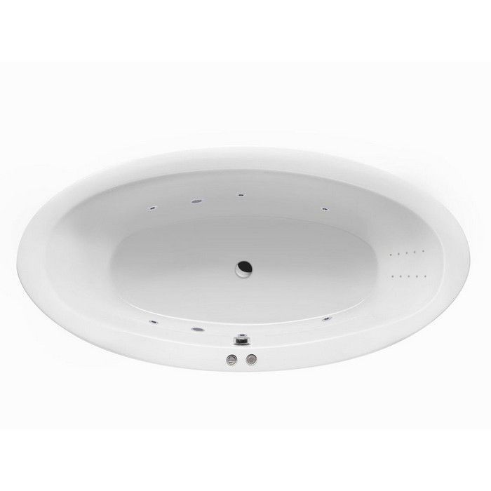 Ванна Excellent Lumina WAEX.LUM19.LINENANO.CR 190x95 "Line Nano" (хром)