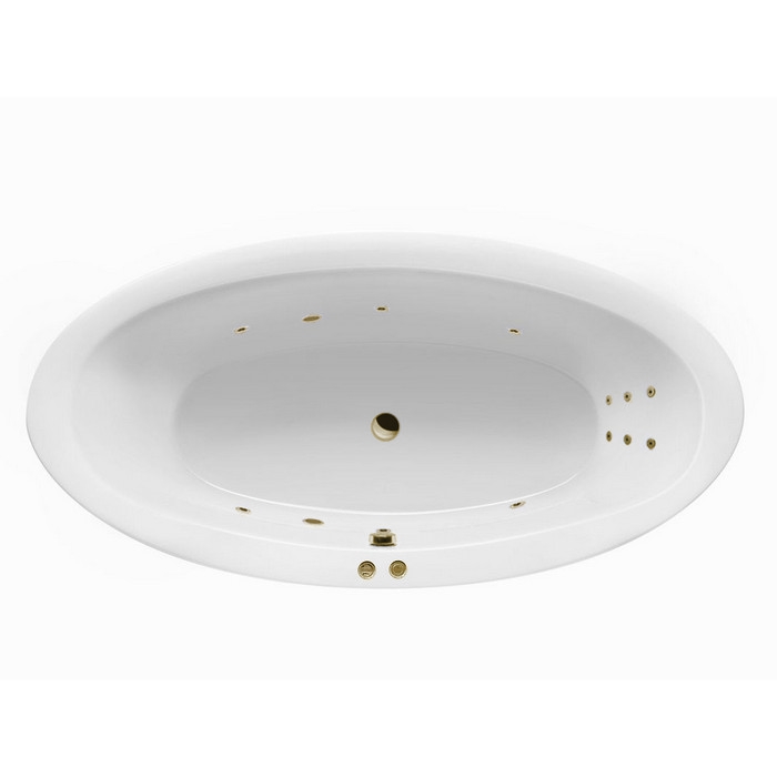 Ванна Excellent Lumina WAEX.LUM19.LINE.BR 190x95 "Line" (бронза)