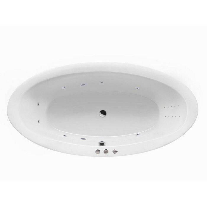 Ванна Excellent Lumina WAEX.LUM19.SMARTNANO.CR 190x95 "Smart Nano" (хром)