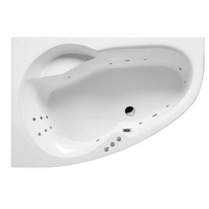 Ванна Excellent Newa WAEX.NEL16.SMART.CR 160x95 (левая) "Smart" (хром)