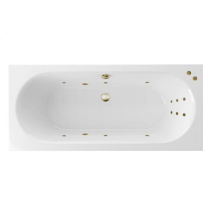 Ванна Excellent Oceana WAEX.OCE18.LINE.BR 180x80 "Line" (бронза)