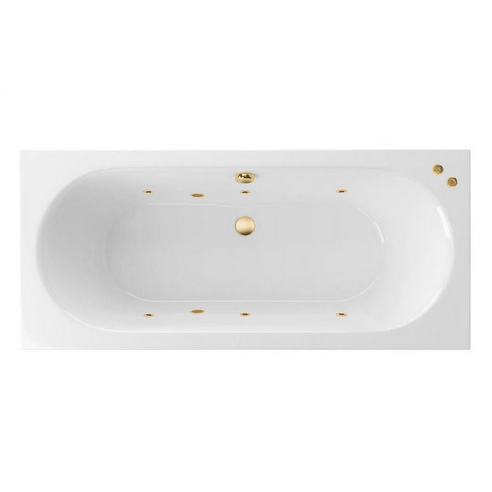 Ванна Excellent Oceana Slim WAEX.OCE18S.SOFT.GL 180x80 "Soft" (золото)