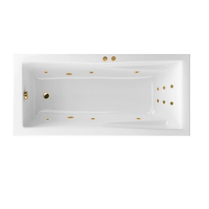 Ванна Excellent Palace WAEX.PAL18.LINE.GL 170x75 "Line" (золото)