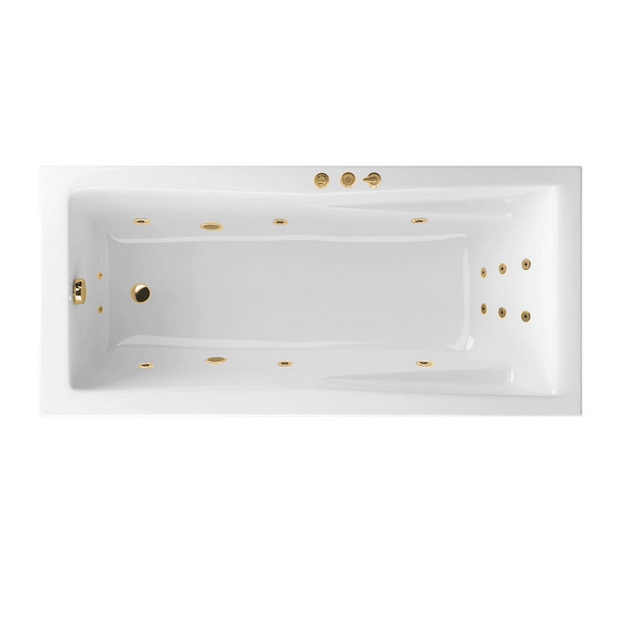 Ванна Excellent Palace WAEX.PAL18.SMART.GL 180x80 "Smart" (золото)