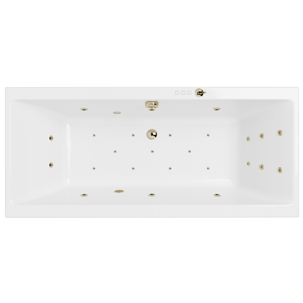 Ванна Excellent Pryzmat Slim WAEX.PRY18S.ULTRA.BR 180x80 "Ultra" (бронза)