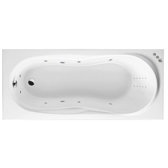 Ванна Excellent Sekwana WAEX.SEK17.SMARTNANO.CR 170x75 "Smart Nano" (хром)