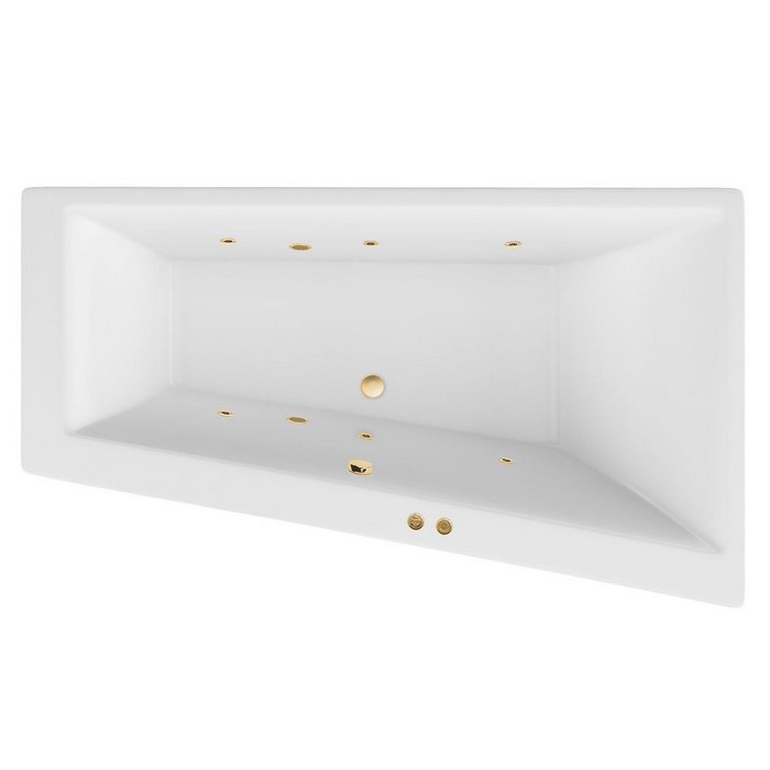 Ванна Excellent Sfera Slim WAEX.SFP17S.SOFT.GL 170x100 (правая) "Soft" (золото)