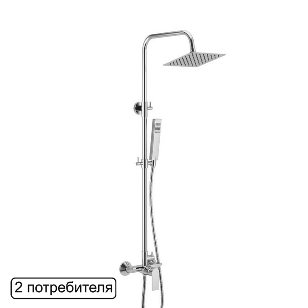 Душевая стойка Excellent Rain Glad ARAC.1181CR
