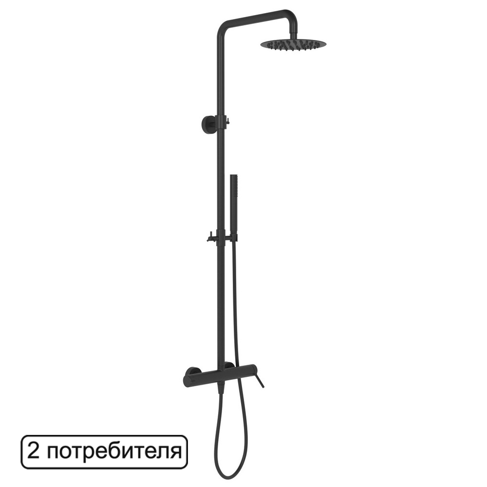 Душевая стойка Excellent Rain Pi AREX.1281BL