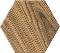 W-Burano wood hex 11x12,5