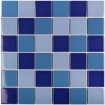 Керамическая мозаика 48х48 Blue Mix Glossy 48х48