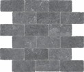 Керамогранит Emil Ceramica Chateau Mosaico Mur Noir Naturale 30x30