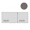 Керамогранит Emil Ceramica Landscape Petit Opus Brecciato Antracite Silktech 20x50