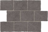 Керамогранит Emil Ceramica Landscape Mosaico Muretto Antracite Silk 30x45
