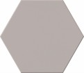 Керамогранит Emil Ceramica Sixty Esagona Cenere Assoluto Silk 18,2x21