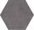 Керамогранит Emil Ceramica Sixty Timbro Antracite Assoluto Silk 18,2x21