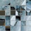 Керамогранит Emil Ceramica Tele Di Marmo Precious Mosaico Agate Azure Lappato 30x30
