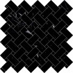Керамогранит Emil Ceramica Tele Di Marmo Selection Intrecci Nero Marquinia Lapp 30x30