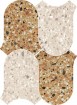 Chicco Mosaic Onda Senape/Greige 27x36,5