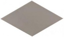Rhombus Smooth Dark Grey Floor 14x24